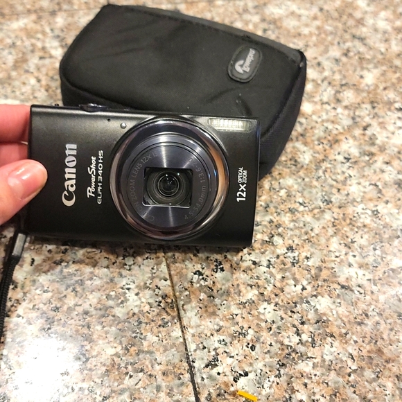 Black Canon PowerShot ELPH340 HS - Picture 4 of 5